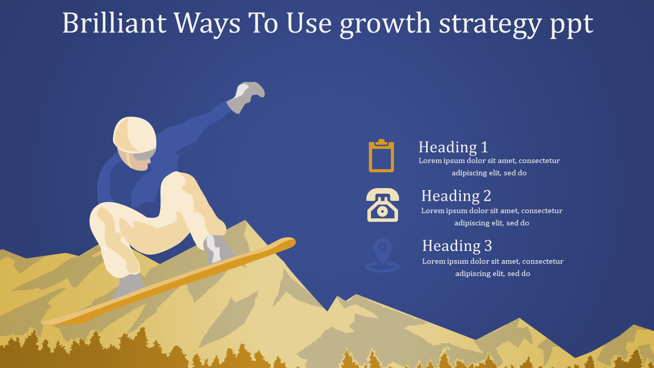 Our Predesigned Growth Strategy PPT Template Designs